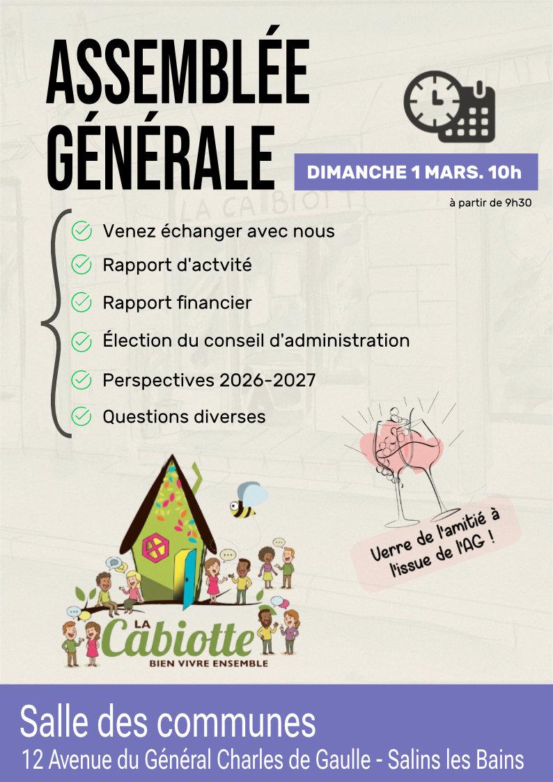 Assemblée générale 2025-2026