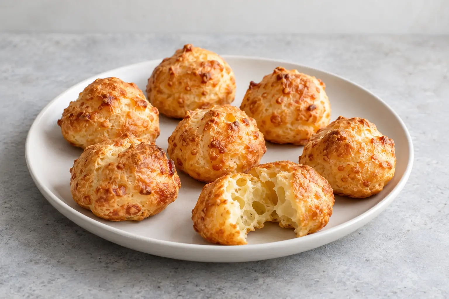 Gougères au comté