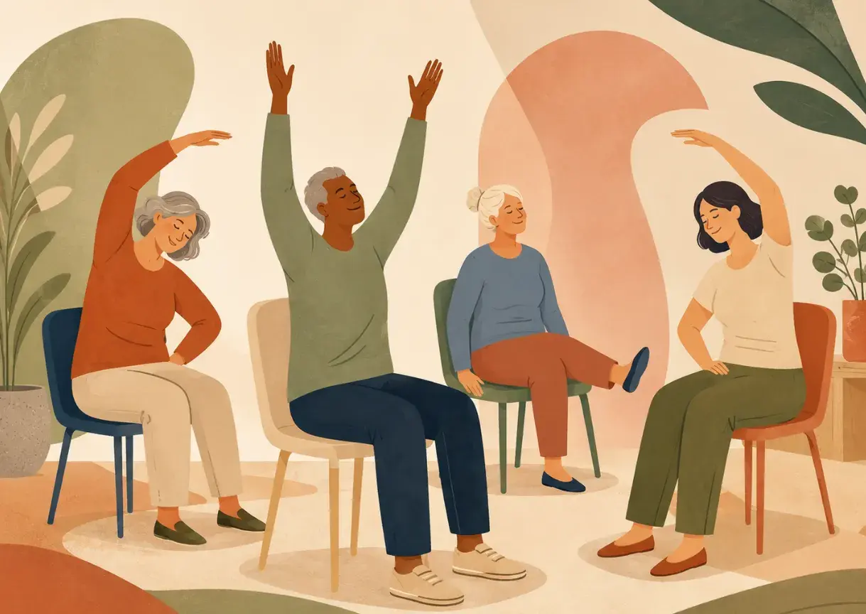 Gym sur Chaise : La Forme en toute Sécurité