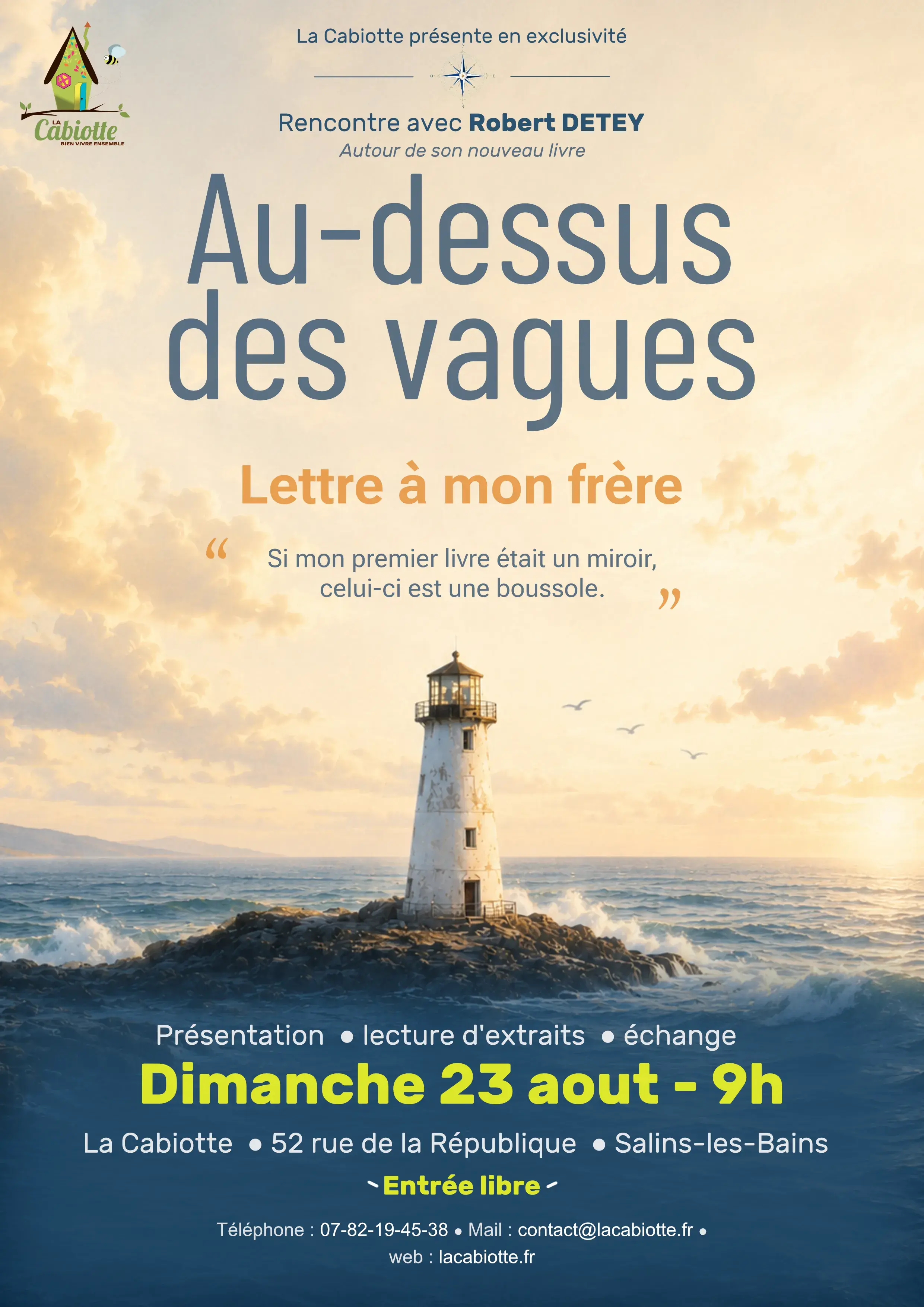 Rencontre - Robert Detey - Au dessus des vagues