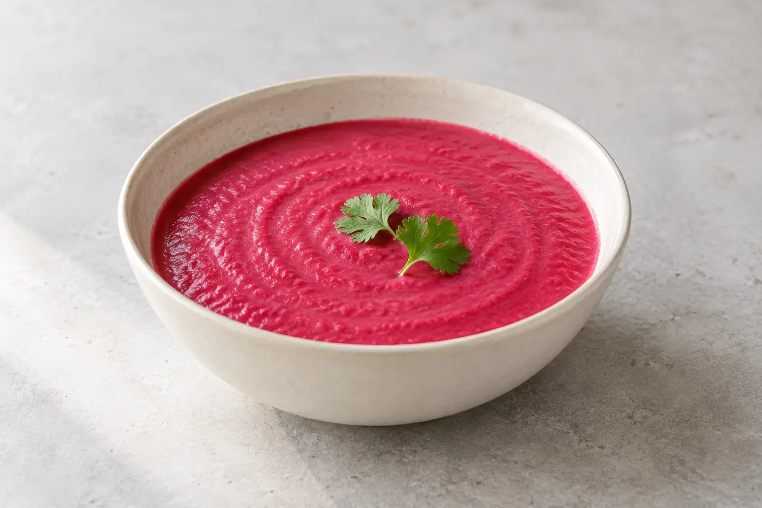 Soupe rose