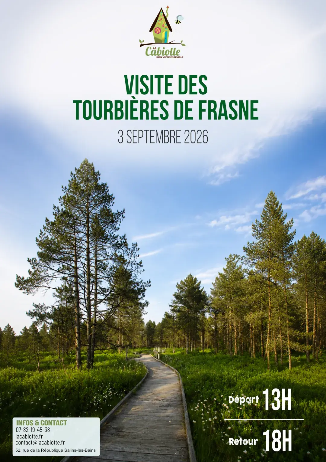 Visite des tourbières