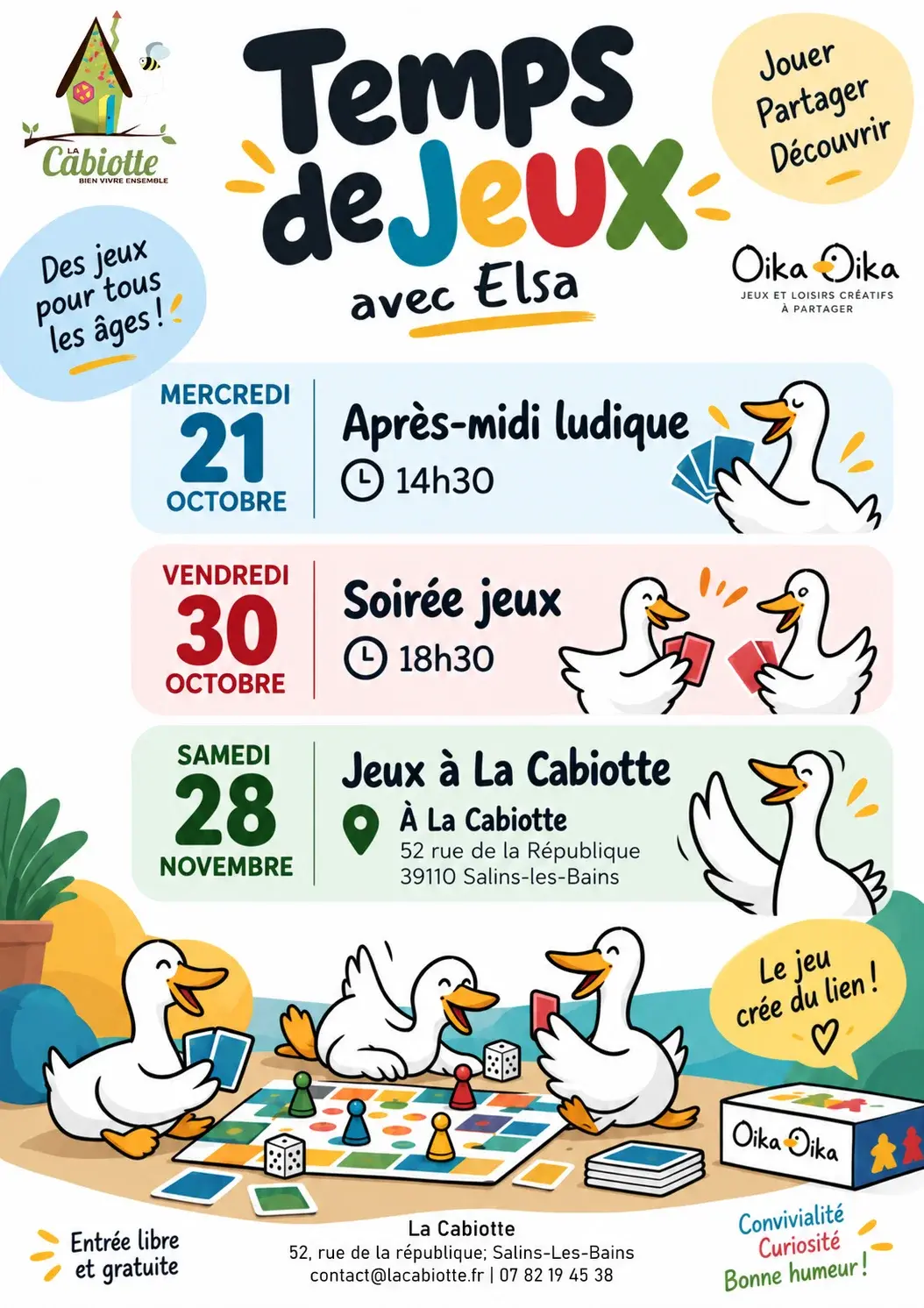 Jeux avec Elsa